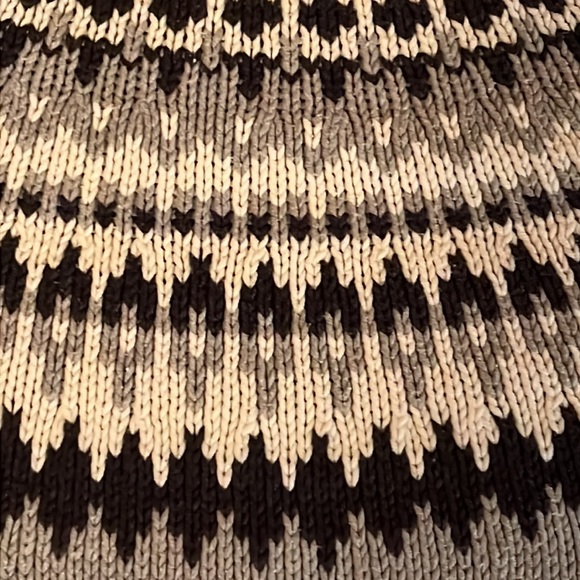 Knit Fair Isle sweater with Raglan sleeves, M - Picture 3 of 8